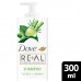 DOVE Shampoo REAL Poder de las Plantas FUERZA + BAMBÚ 300 ml